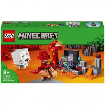 LEGO Minecraft - La Emboscada en el Portal del Nether, 21255