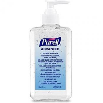 Gel hidroalcohólico DE MANOS PURELL ADVANCED 300ml, alcohol en gel desinfectante manos, Botella con