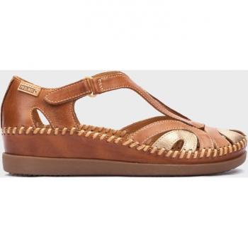 Sandalia de cuña de piel Pikolinos Cadaqués W8K-1569C4 para mujer
