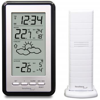 Technoline WS 9130- Estación Metereológica, color gris - negro