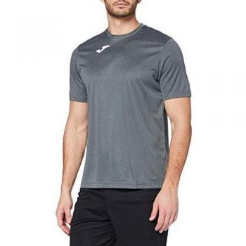 Joma Combi Short Sleeve T-Shirt for Men - Dark Grey