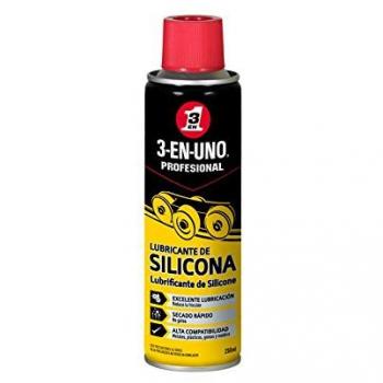 Lubricante de Silicona - 3-EN-UNO Profesional 250ml- Pack de 6 unidades