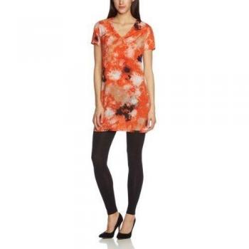 Michalsky - Camisola con cuello de pico de manga corta para mujer, talla 36, color varios colores