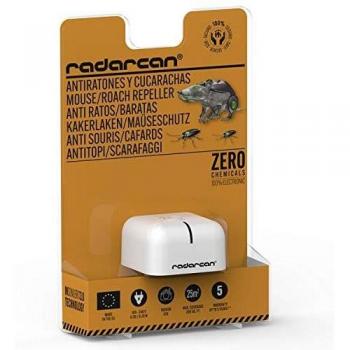 Radarcan® R-106 AntiRatones y Cucarachas Premium, 25m2, Blanco