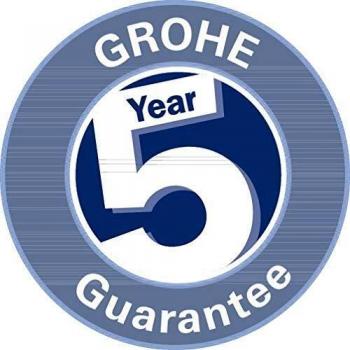 Grohe 29151LS0 Grohtherm Smartcontrol Termostato para Ducha con Cristal Blanco, 2 Chorros Regulables, Moon White, Redondo