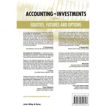 Accounting for Investments, Volume 1 (Hardcover Edition)