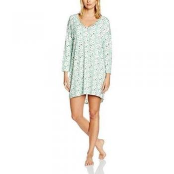 Bee Happy 2163341, Camisón para Mujer, Grün