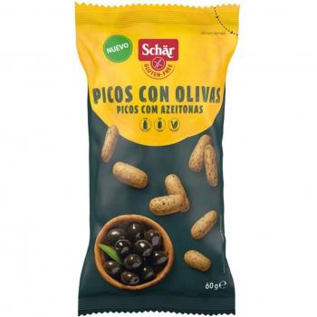 Picos con Olivas Dr. Schar Sin Gluten y Aceitunas 60g