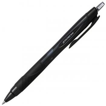 Bolígrafo Uni-Ball Jetstream SXN-157S retractil negro -12u-