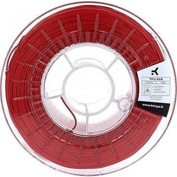 Filamento TPU-92A Rojo 1.75 mm 750 g KIMYA PE1014TQ