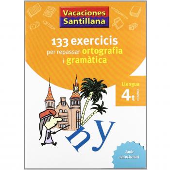 Vacaciónes Santillana, ortografía y gramàtica, llengua, 4 Educació Primària - 9788479182243