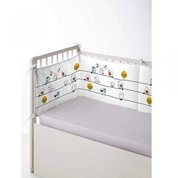 COOL KIDS Protector de cuna Anastasia