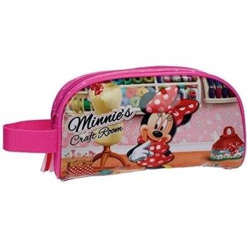 Disney Craft Room Neceser de Viaje, 2.48 Litros, Color Rosa