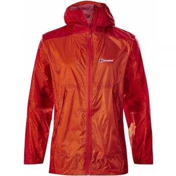 Bergahgus Fast Hike Shell Am Chaqueta, Hombre, Naranja/Rojo, L