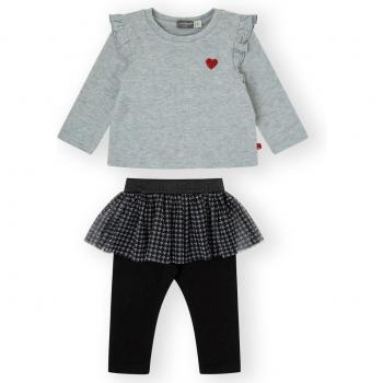 Conjunto de bebé niña en gris con tul - Canada House