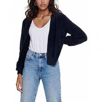 Only Women's Bisan Cardigan Blue in Size X-Small