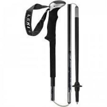 Leki Nordic Walking Stock Micro Stick Titanium - Bastón de marcha nórdica, color negro, talla 115