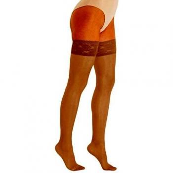 Medias Autoreggentes Marilyn 140 DEN Color Arena Talla 4