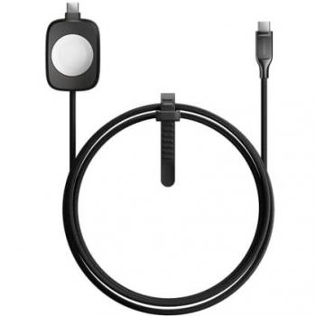 Cable USB-C Universal para Apple Watch 1,5 m - Carga Rápida Negra