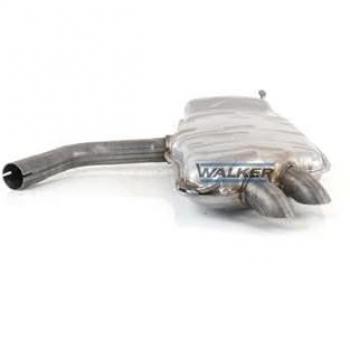 Silenciador trasero Walker 25124 para VW Golf VI (5K1) Golf Plus (5M1, 521)
