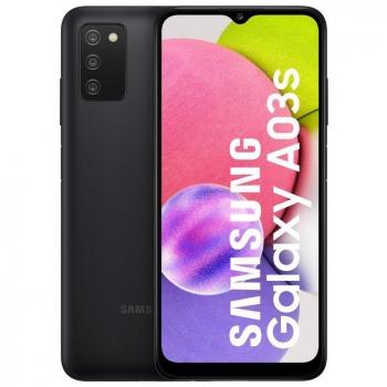Samsung Galaxy A03s 32GB - Smartphone con Pantalla HD+ de 6.5 Pulgadas, Procesador Mediatek Helio P35, Cámara Triple de 13MP y Lector de Huellas
