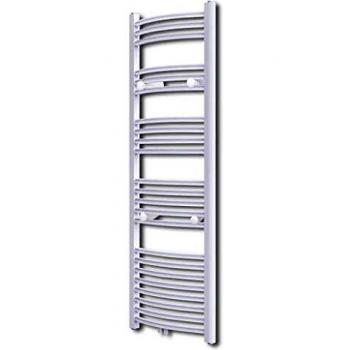 vidaXL Calefacción Central Toallero Curvo 500x1424mm Conector Lateral y Medio