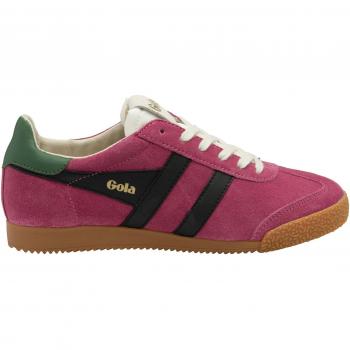 Gola Elan Women's Fashion Sneakers - Fuchsia/Black/Evergreen