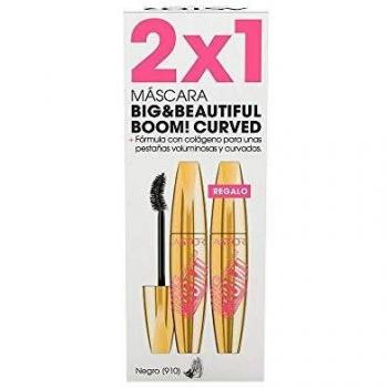 Lote de 2 Piezas de Rizador Big & Beautiful Boom Curl 910 Negro