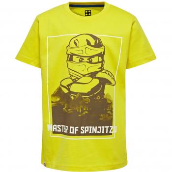 LEGO Wear Ninjago M-72501-T-SHIRT, Camiseta para Niños, Gelb