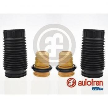 Kit de protección para amortiguadores AUTOFREN SEINSA D5168, incluye guardapolvos y fuelles, diseñado para proteger el vástago del amortiguador, fabricado en material resistente a la abrasión y a las