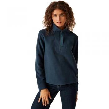 Regatta Women's Juliette Half Zip Fleece Jacket - Navy, Size 10