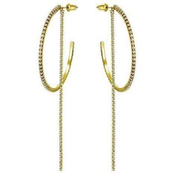 Boucles d'oreilles Swarovski Fit Hoop Large dorées
