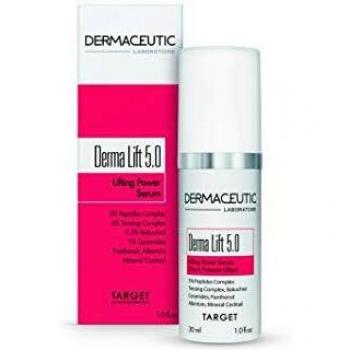 Dermaceutic Derma Lift 5.0 - Potente suero reafirmante - Rejuvenecimiento instantáneo de rostro y contorno de ojos - Suero antienvejecimiento facial - 30 ml