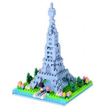 Nanoblock Banco del Sena de París con Torre Eiffel NBH_097