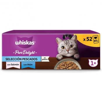 Whiskas Pure Delight Selección Pescado 13x4x85gr