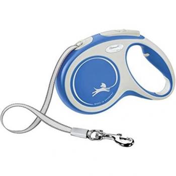 Flexi New Comfort M Cinta 5 m Azul Correa Extensible para Perros