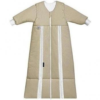 odenwälder 1349 - 615 Talla 90/110 Saco de dormir prima climática Jersey Thinsulate con brazo Latte