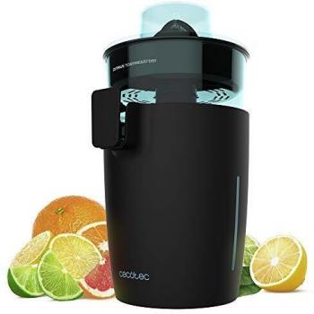 Cecotec exprimidor eléctrico Zitrus TowerAdjust Easy. Potencia 350 W,Filtro regulador de Pulpa,2 Conos Desmontables de Diferente tamaño, Tambor Libre de BPA, Capacidad de 0,5 L