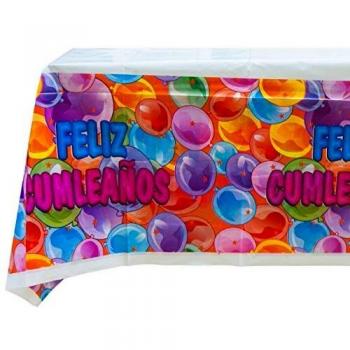 EuroFiestas Mantel Feliz cumpleaños 180x120cm.