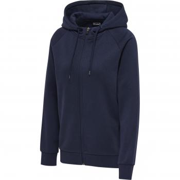 Hummel Women's Zip-Up Hoodie Red Classic