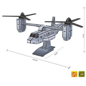 Maestro Puzzle 3D Aircraft MV-22 Osprey - 50 piezas