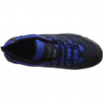 Regatta Holcombe Low Jnr, Zapatillas de Senderismo Unisex Niños, Azul