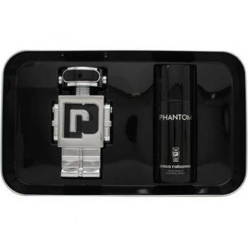 Paco Rabanne Phantom Gift Set - 100ml EDT + 20ml EDT - Transparent Edition