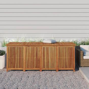 Acacia Wood Garden Storage Box 200x80x75 cm