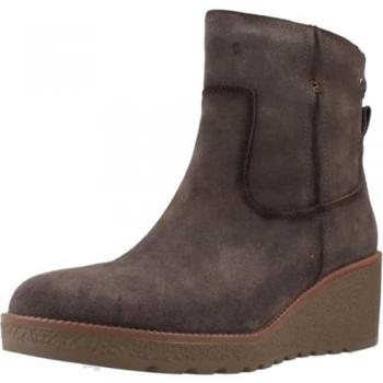 Carmela - Botines de mujer de piel con cierre de cremallera, modelo 16192006, color gris, talla 37