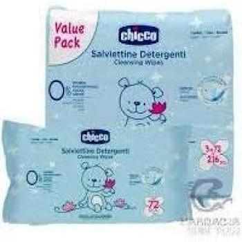 Toallitas Chicco Pack Ahorro 3x72 uds