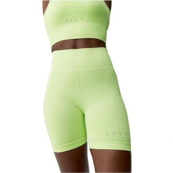 Born Living Yoga - Short de mujer Urdhva Lime Bright