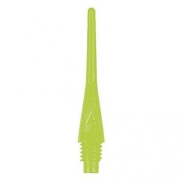 Bull's Consejos AXX suavemente largas de 6 mm 100 Pack - Amarillo