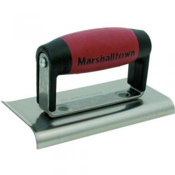 Marshalltown M/T176D M176D 176D 6x3-inch Cement Edger-Durasoft Handle, 6in x 3in
