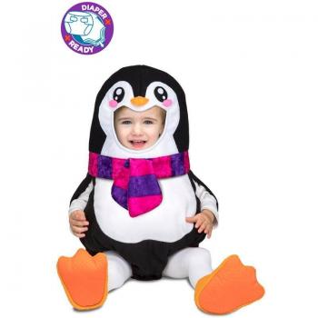 Conjunto de Disfraz de Pingüino con Bufanda para Bebé, Ideal para Fiestas y Carnavales